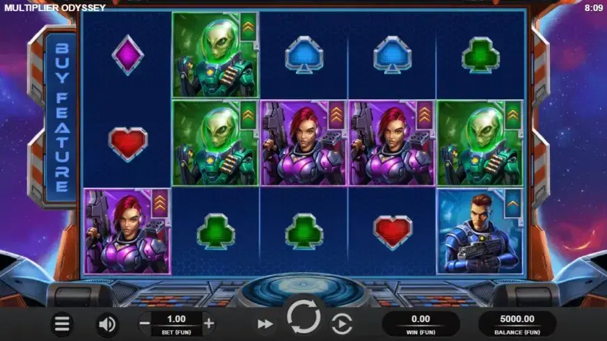 Multiplier Odyssey slot screenshot 1