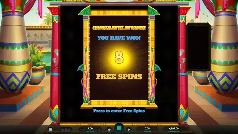 Mummy Multiplier slot screenshot 2