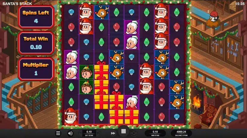 Santa’s Stack slot screenshot 4