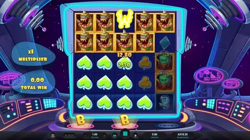 Space Attacks Dream Drop slot screenshot 4