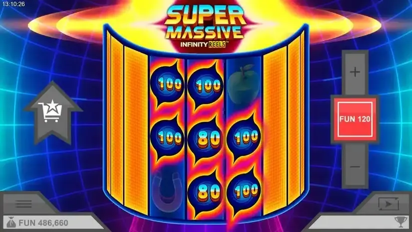 Super Massive Infinity Reels slot screenshot 3