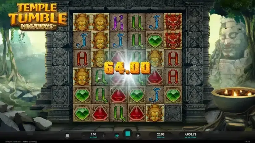 Temple Tumble slot screenshot 4