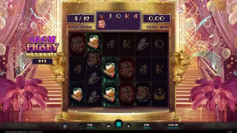 The Great Pigsby Megaways slot screenshot 6