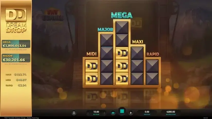 TNT Tumble Dream Drop slot screenshot 4