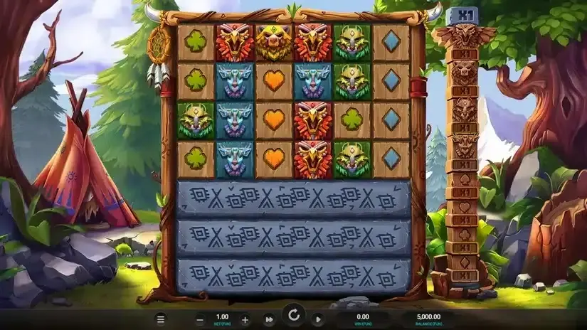 Totem Guardians Dream Drop slot screenshot 1