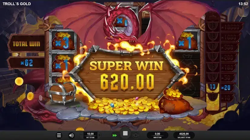Troll’s Gold slot screenshot 6