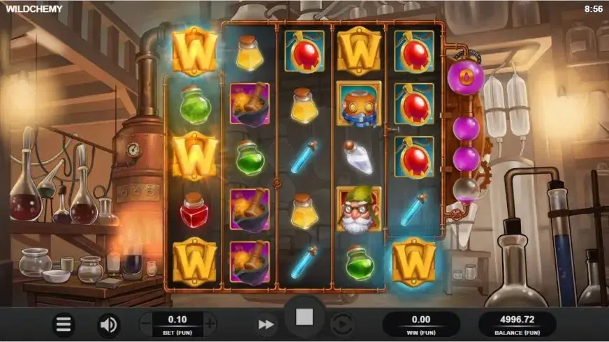 Wildchemy slot screenshot 2