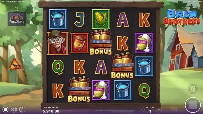 Brew Brothers slot screenshot 2