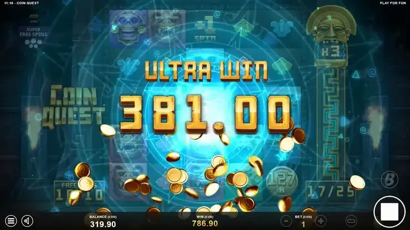 Coin Quest slot screenshot 7