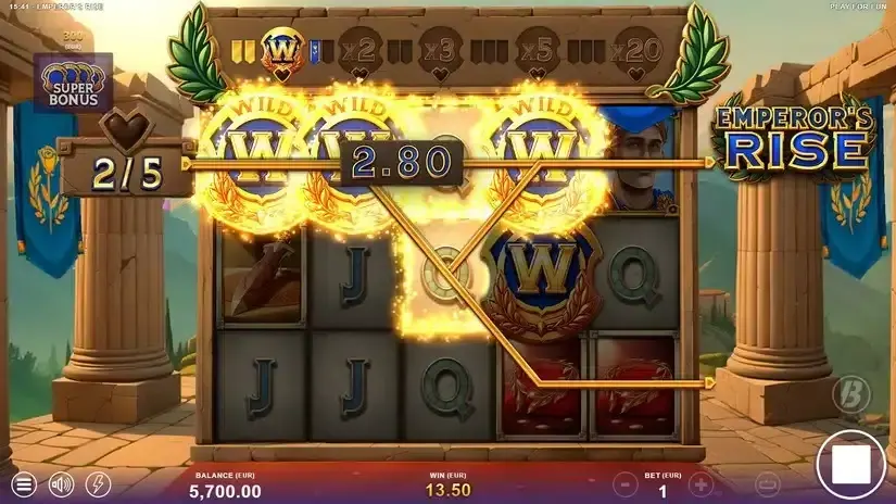 Emperor’s Rise slot screenshot 5