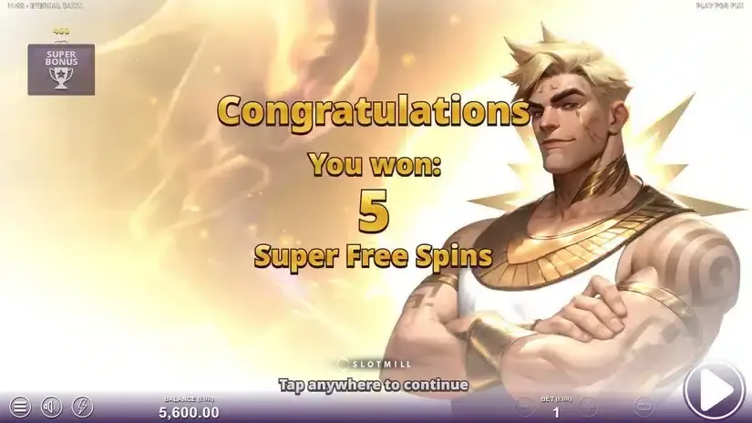 Eternal Dawn slot screenshot 3