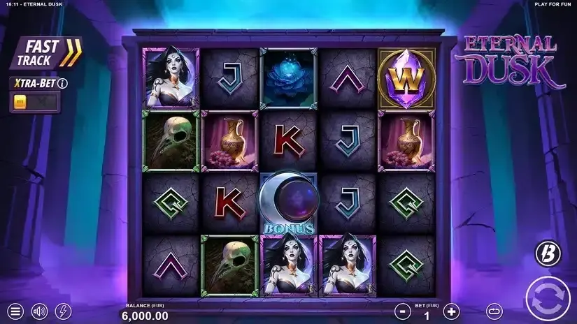 Eternal Dusk slot screenshot 