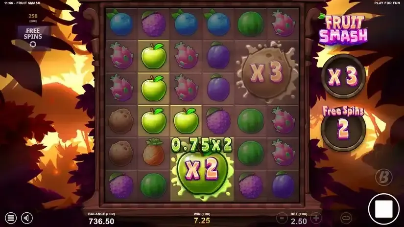 Fruit Smash slot screenshot 