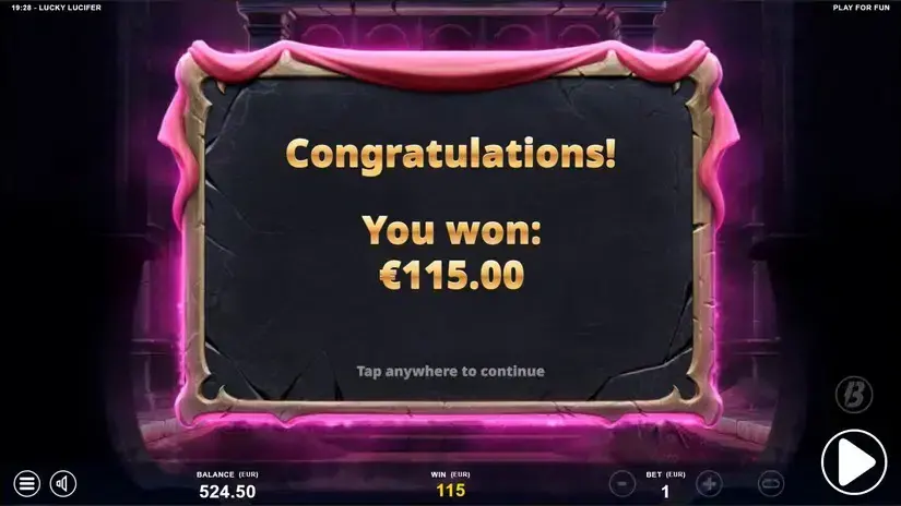 Lucky Lucifer slot screenshot 