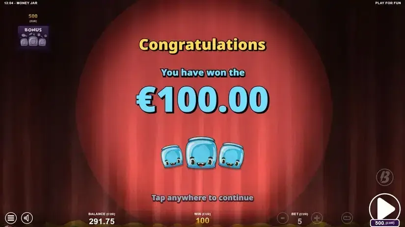 Money Jar slot screenshot 