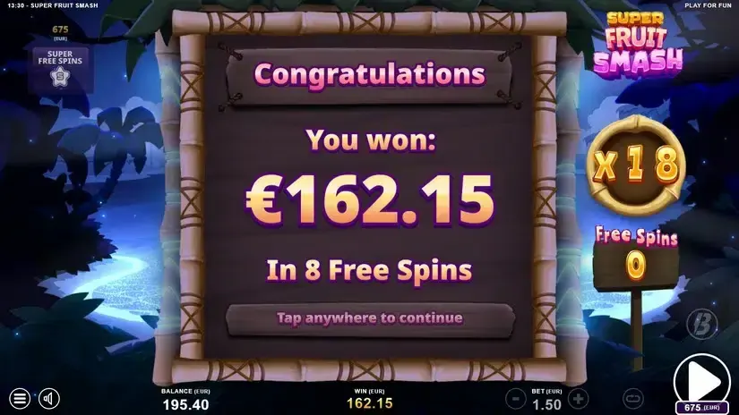 Super Fruit Smash slot screenshot 