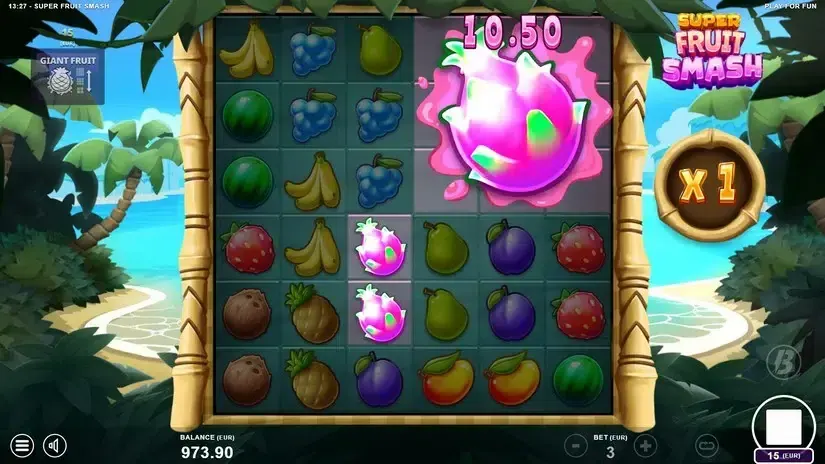 Super Fruit Smash slot screenshot 2