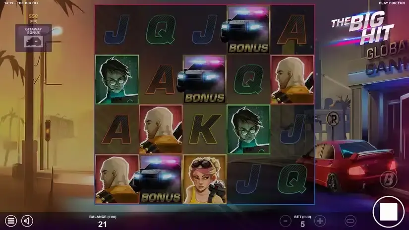 The Big Hit slot screenshot 5