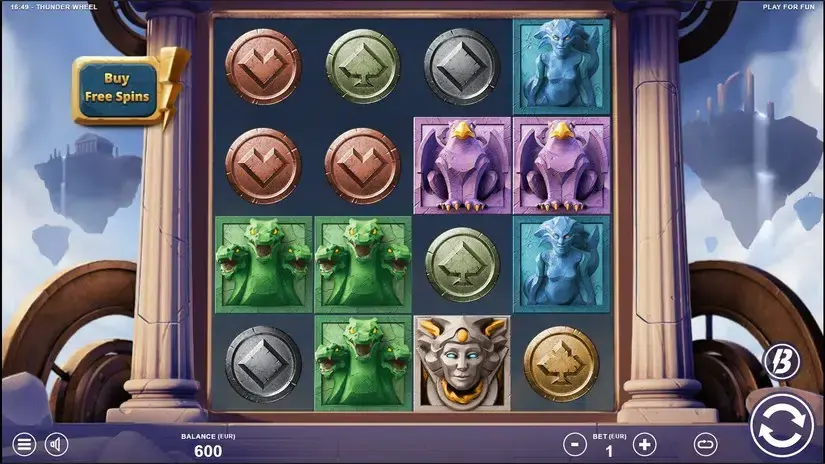 Thunder Wheel slot screenshot 