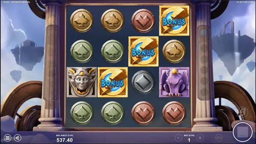 Thunder Wheel slot screenshot 3
