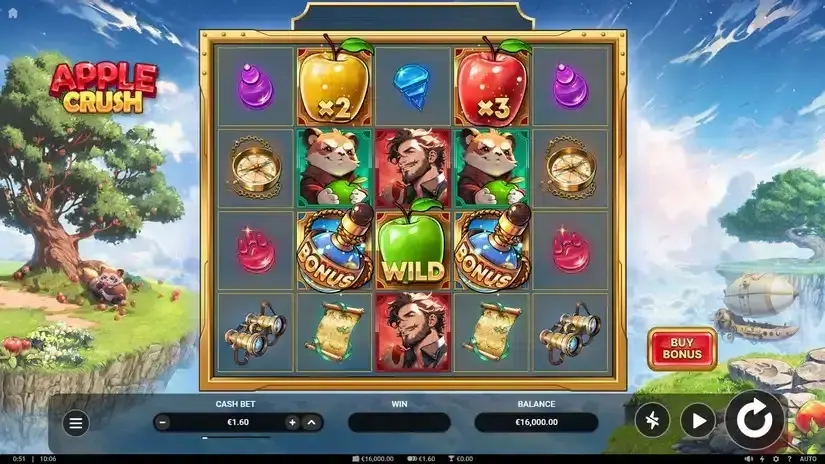 Apple Crush slot screenshot 