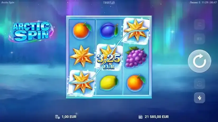 Arctic Spin slot screenshot 2