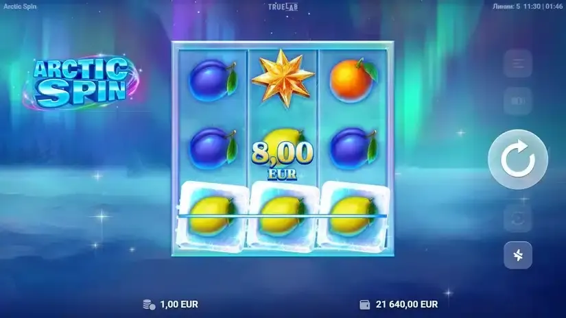 Arctic Spin slot screenshot 3
