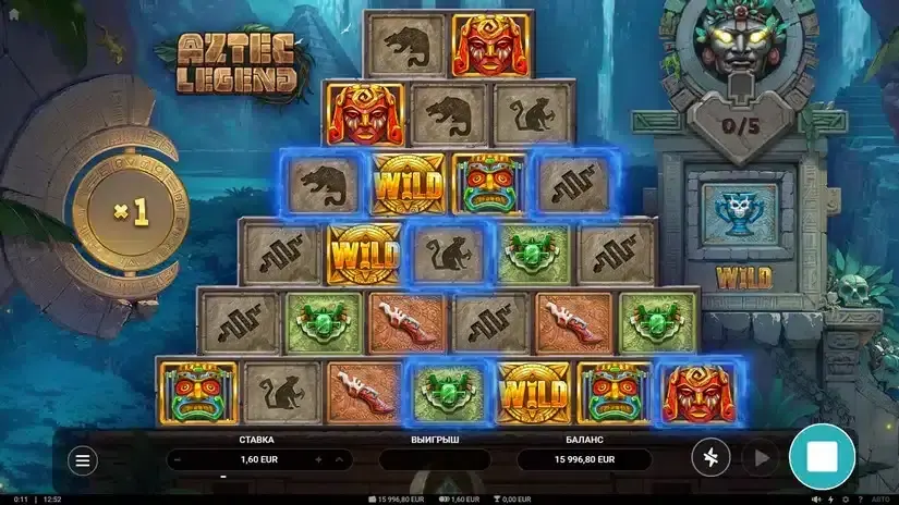 Aztec Legend slot screenshot 2