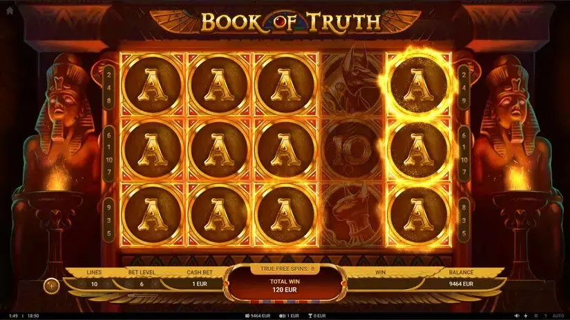 Book of Truth slot screenshot 