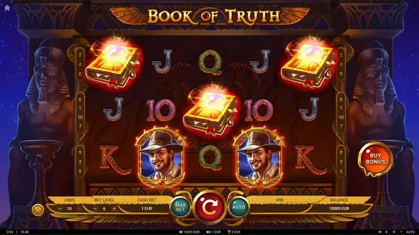 Book of Truth slot screenshot 2