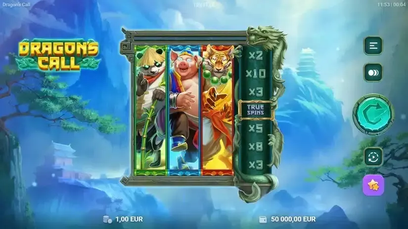 Dragon’s Call slot screenshot 1