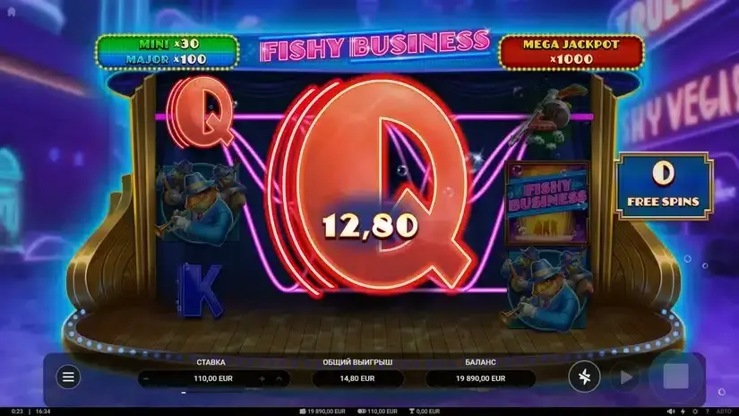 Fishy Business slot screenshot 4