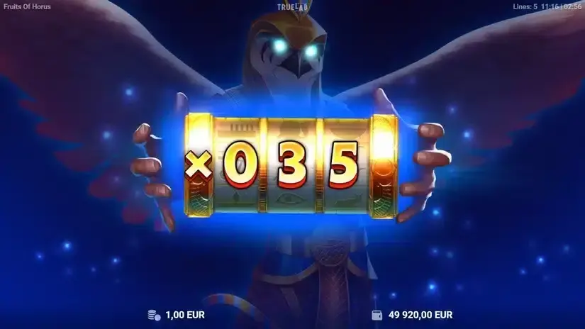 Fruits of Horus slot screenshot 3