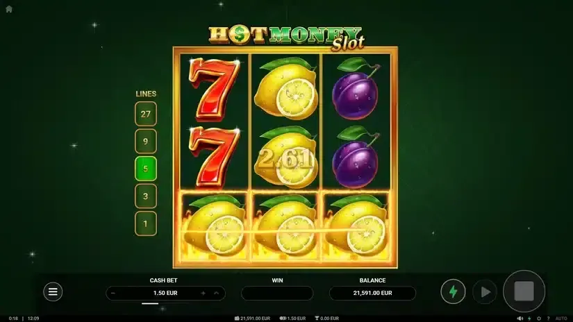 Hot Money Slot slot screenshot 2