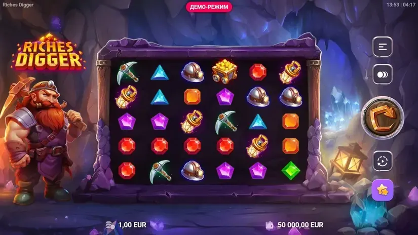 Riches Digger slot screenshot 