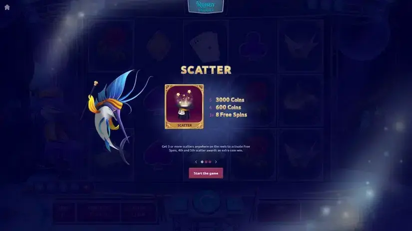 Robby the Illusionist slot screenshot 