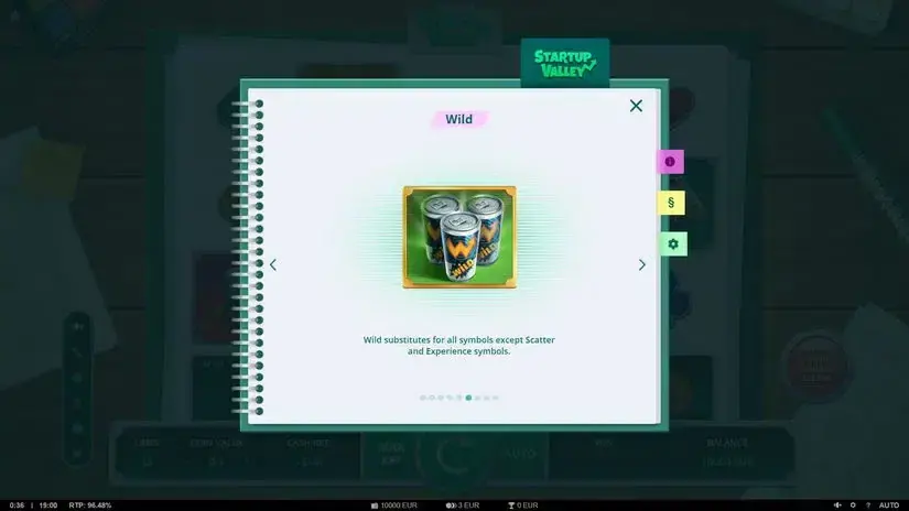 Startup Valley slot screenshot 3