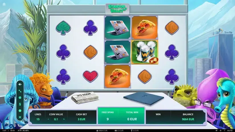 Startup Valley slot screenshot 4