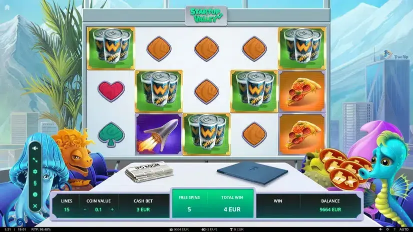 Startup Valley slot screenshot 5