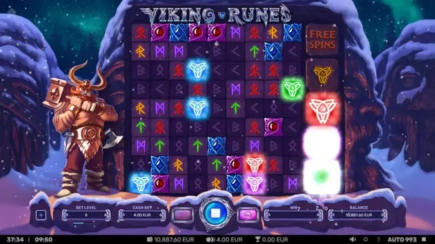 Viking Runes slot screenshot 