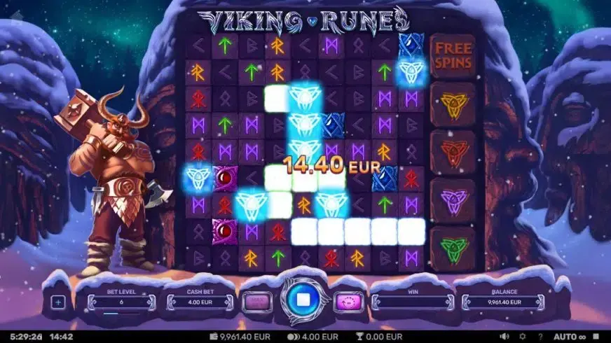 Viking Runes slot screenshot 2