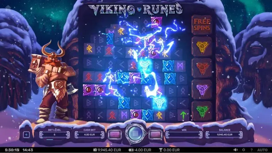 Viking Runes slot screenshot 3