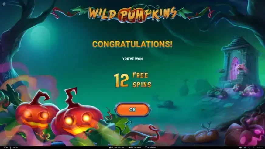 Wild Pumpkins slot screenshot 3