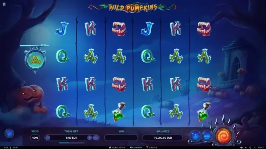 Wild Pumpkins slot screenshot 1
